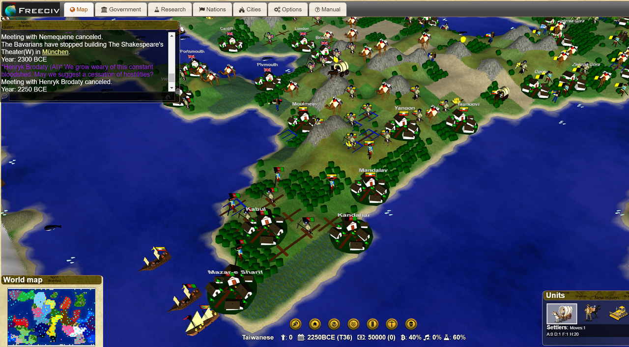 Civilization strategy games online free